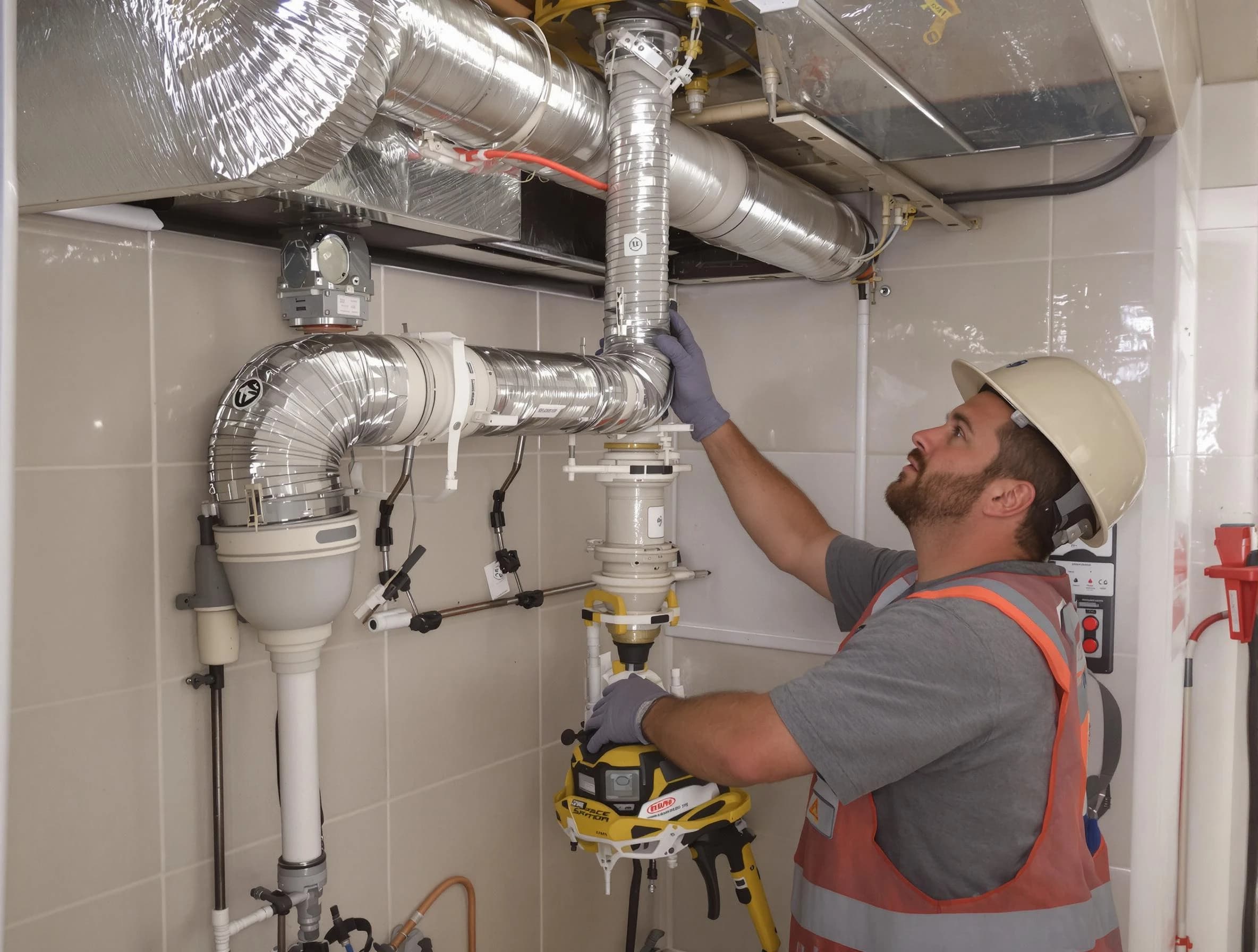 Woodlake Dryer Vent Cleaning expert performing professional dryer vent repair and installation in Woodlake