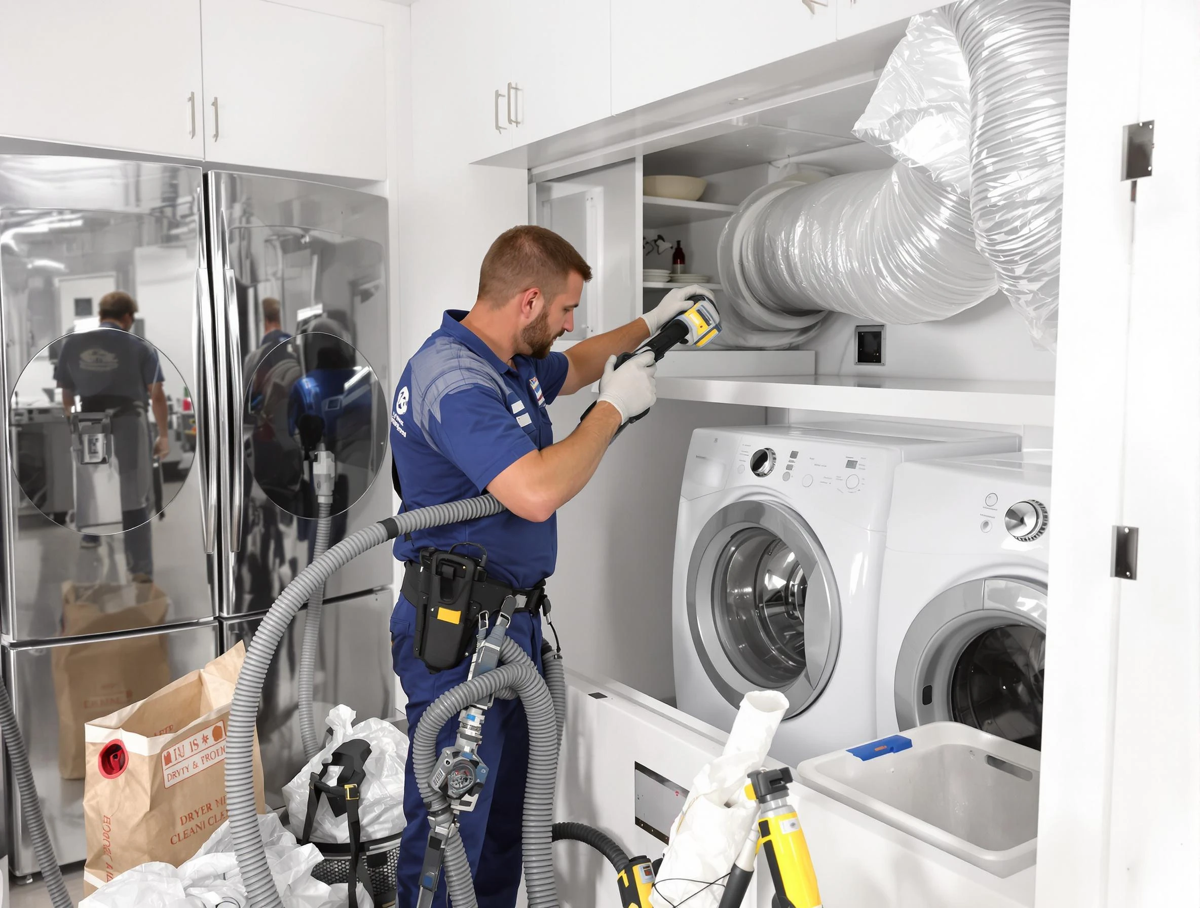 Professional duct cleaning by Woodlake Dryer Vent Cleaning in Woodlake