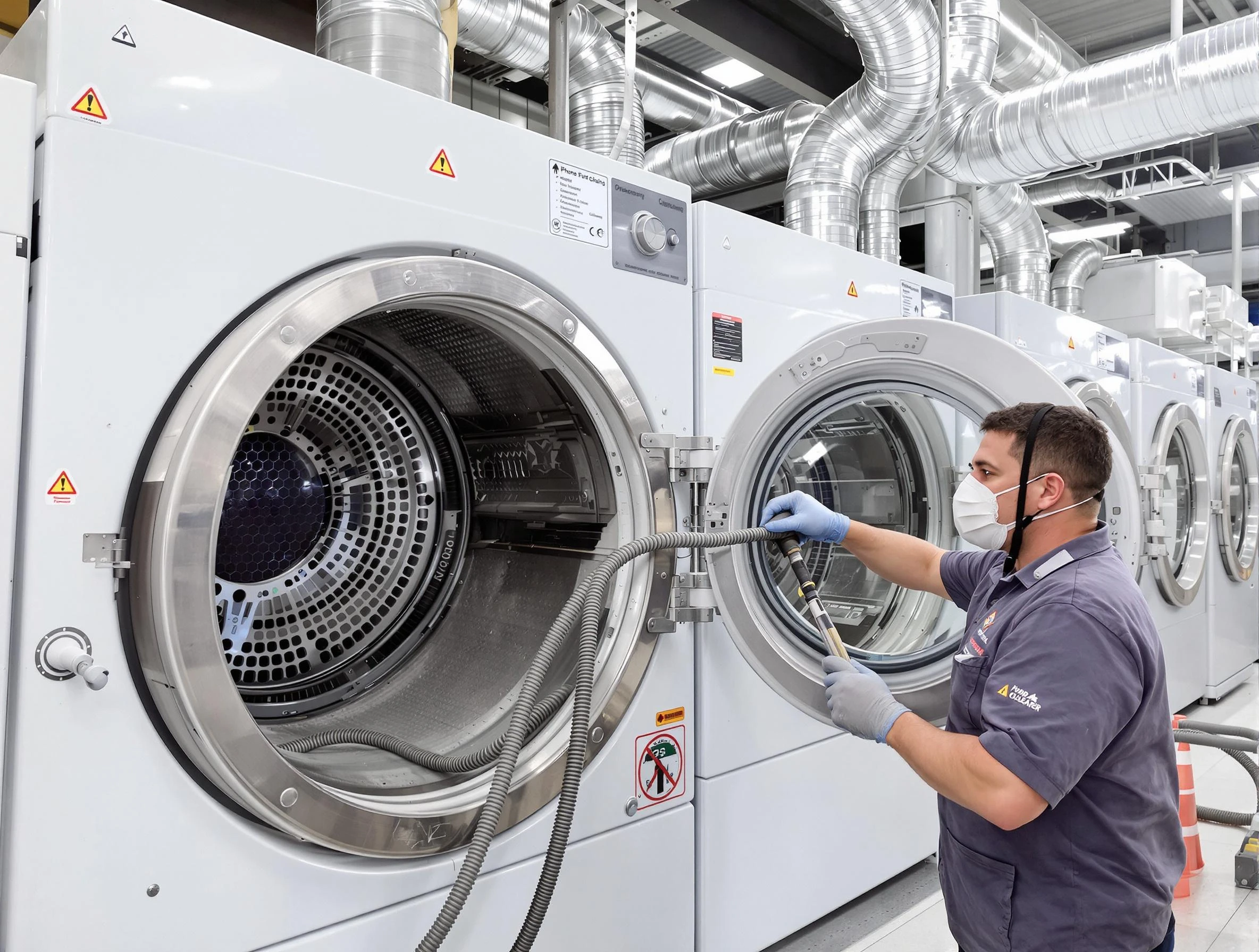 Industrial-grade dryer vent cleaning by Woodlake Dryer Vent Cleaning in Woodlake